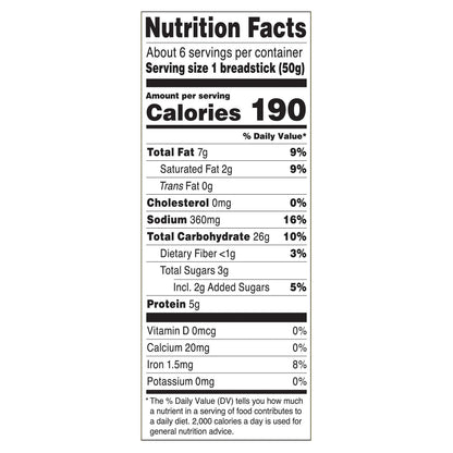 New York Bakery® Bread Sticks with Real Garlic 10.5 oz. Box