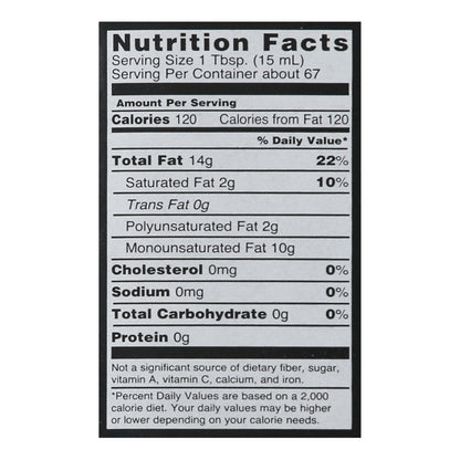 Mediterranean Market All Natural Extra Virgin Olive Oil 33.8 fl oz Bottle
