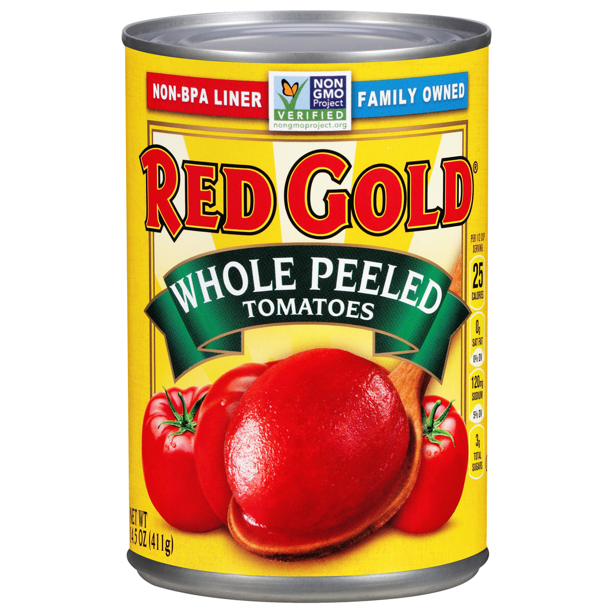 Red Gold Whole Peeled Tomatoes 14.5 oz