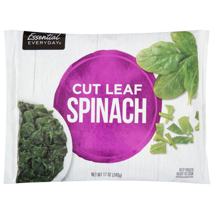 Essential Everyday Cut Leaf Spinach 12 oz