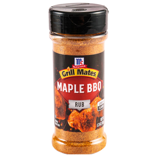 McCormick GRILL MATES Maple BBQ Rub, 5.750 oz