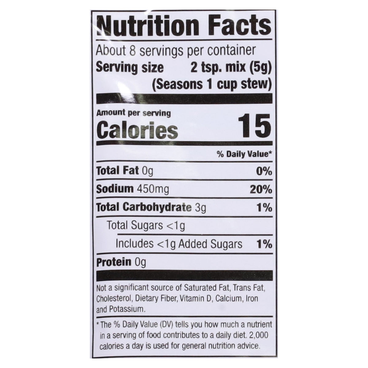 McCormick Beef Stew Seasoning Mix 1.5 oz