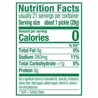 Milwaukee's Baby Dill Pickles, 32 oz.