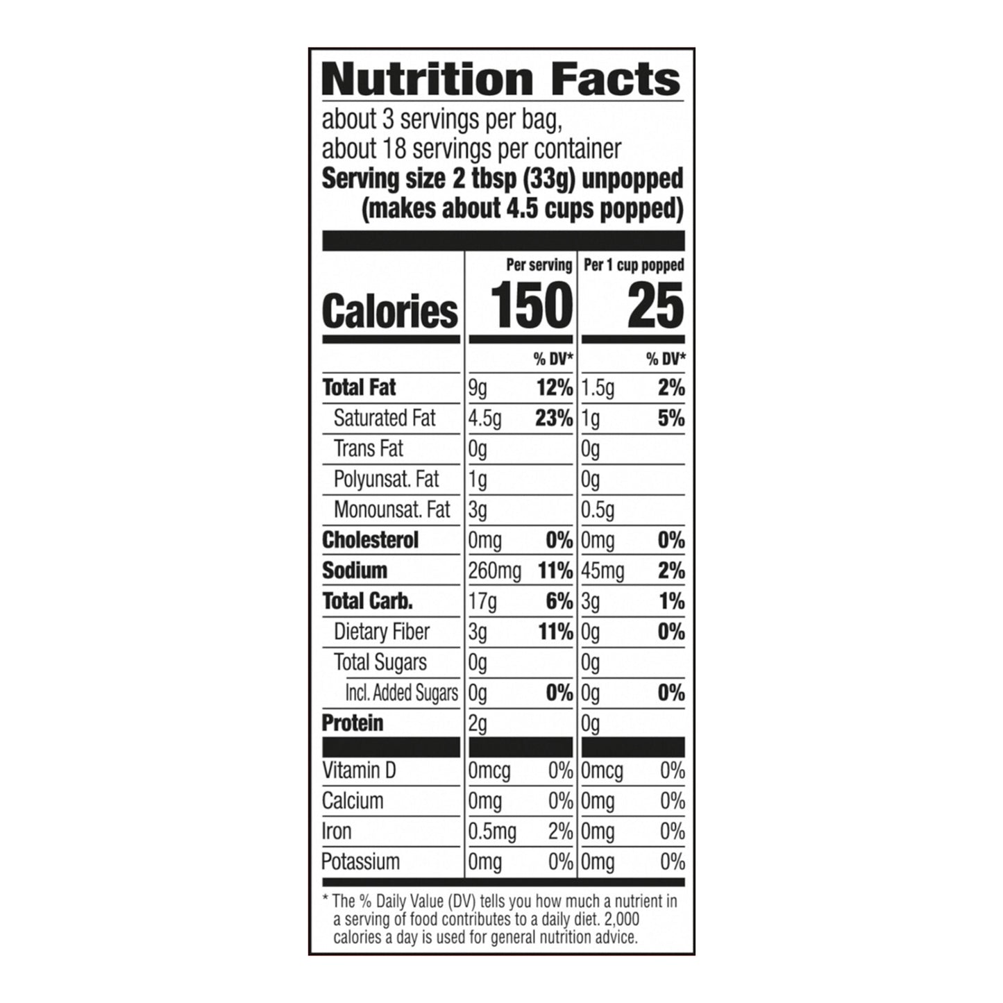 Orville Redenbacher's Homestyle Butter Flavored Gourmet Microwave Popcorn, 3.29 oz. Bags, 6-Count