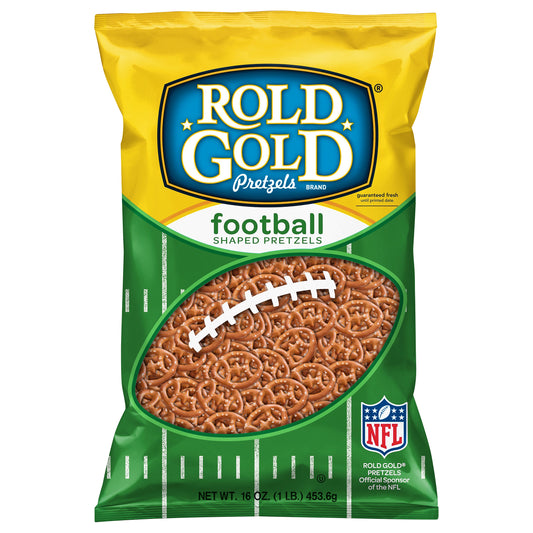 Football Shaped Pretzels