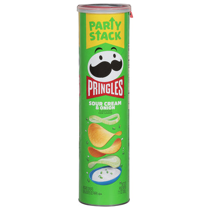 Pringles Sour Cream & Onion Potato Crisps 7.1 oz