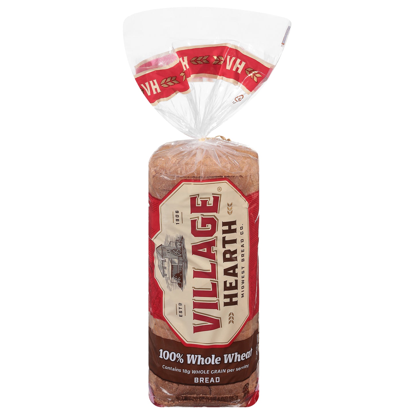 Village Hearth 100% Whole Wheat Bread 20 oz