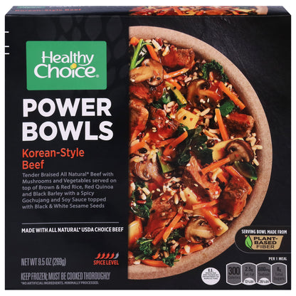 Healthy Choice Korea Style Beef Power Bowls 9.5 oz