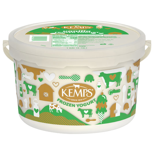 Kemps Vanilla Frozen Yogurt 1 gal