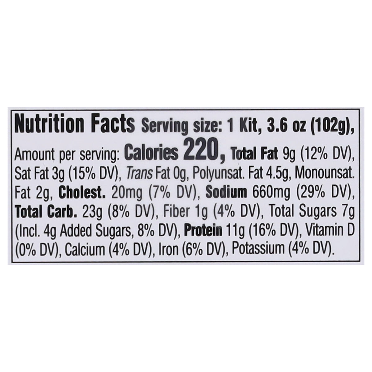 StarKist Snack-to-Go Jalapeno Ranch Tuna Salad Kit 3.6 oz