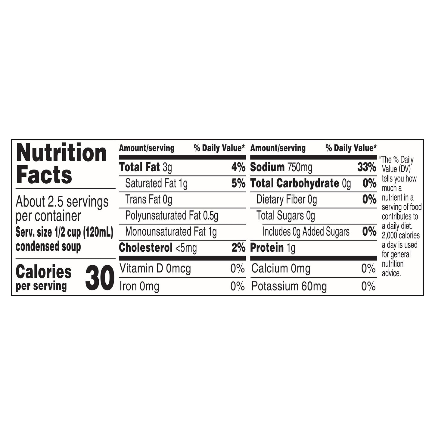 Campbell's Chicken Broth Condensed Soup 10.5 oz