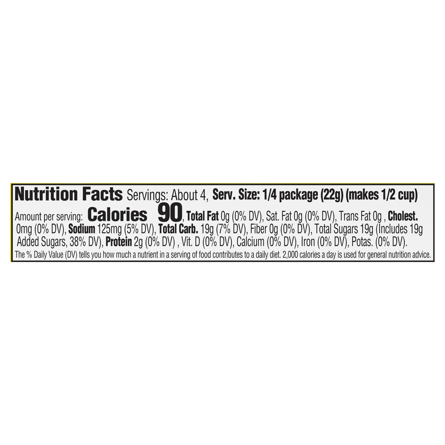Jell-O Lemon Artificially Flavored Gelatin Dessert Mix, 3 oz Box