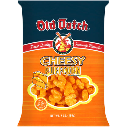Old Dutch® Cheesy Puffcorn Popcorn 7 oz. Bag