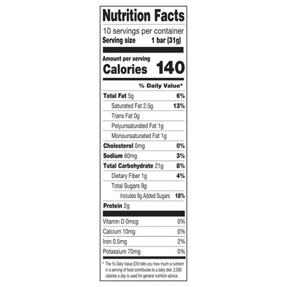Chewy Granola Bars, Sunbelt Bakery Family Pack Peanut Butter Chip