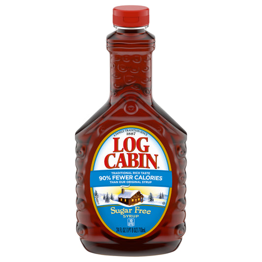 Log Cabin Sugar Free Syrup, 24 FL OZ