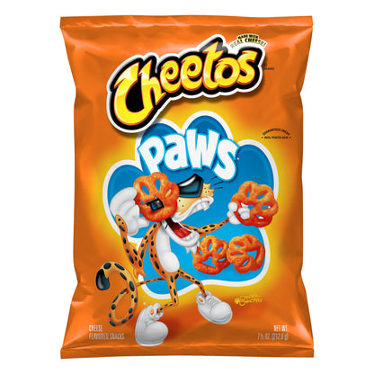 Cheetos Paws Cheese Flavored Snacks 7.5 oz