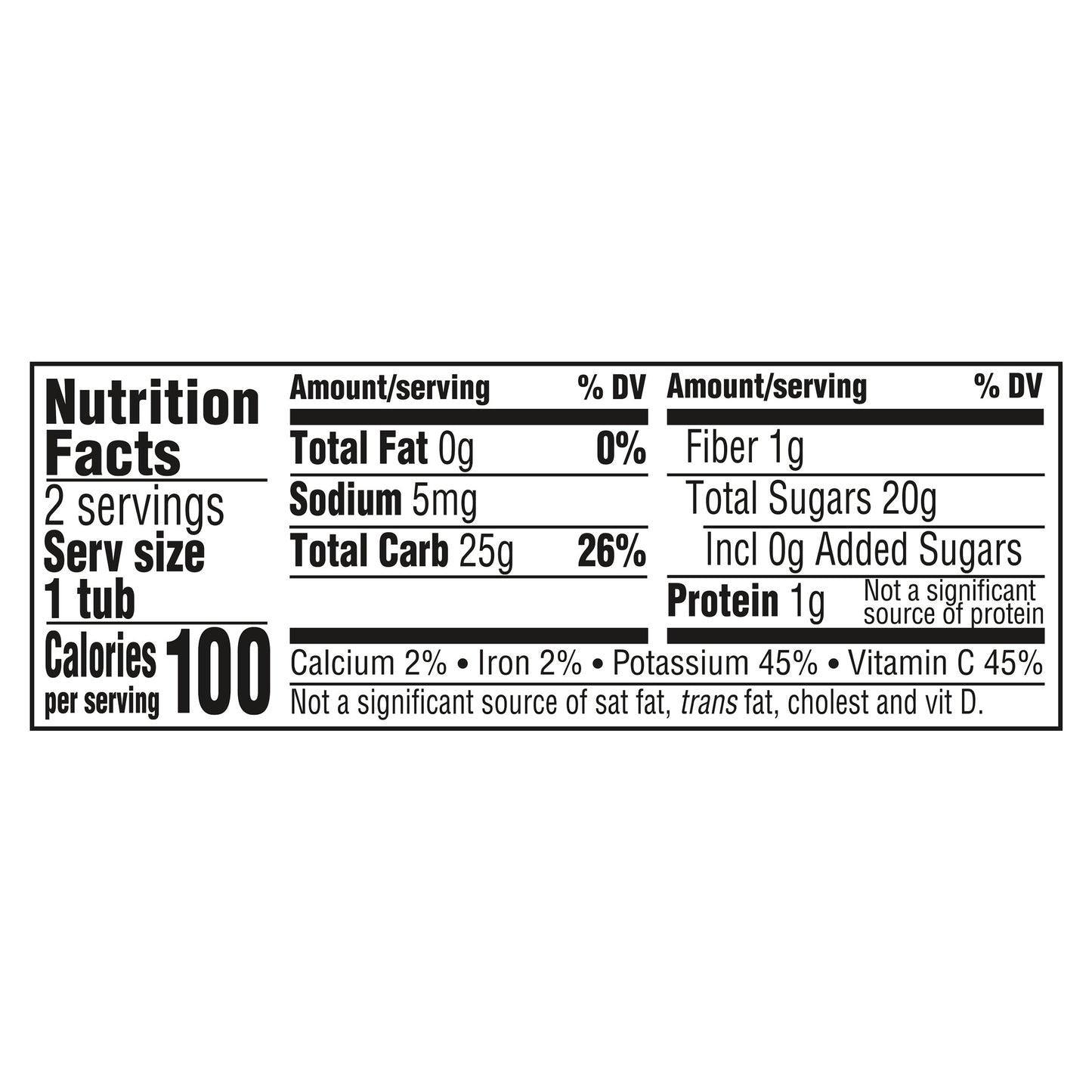 Gerber Natural for Baby Wonder Foods Banana Black Blueberry 2 - 4 oz Tubs