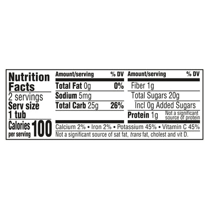 Gerber Natural for Baby Wonder Foods Banana Black Blueberry 2 - 4 oz Tubs