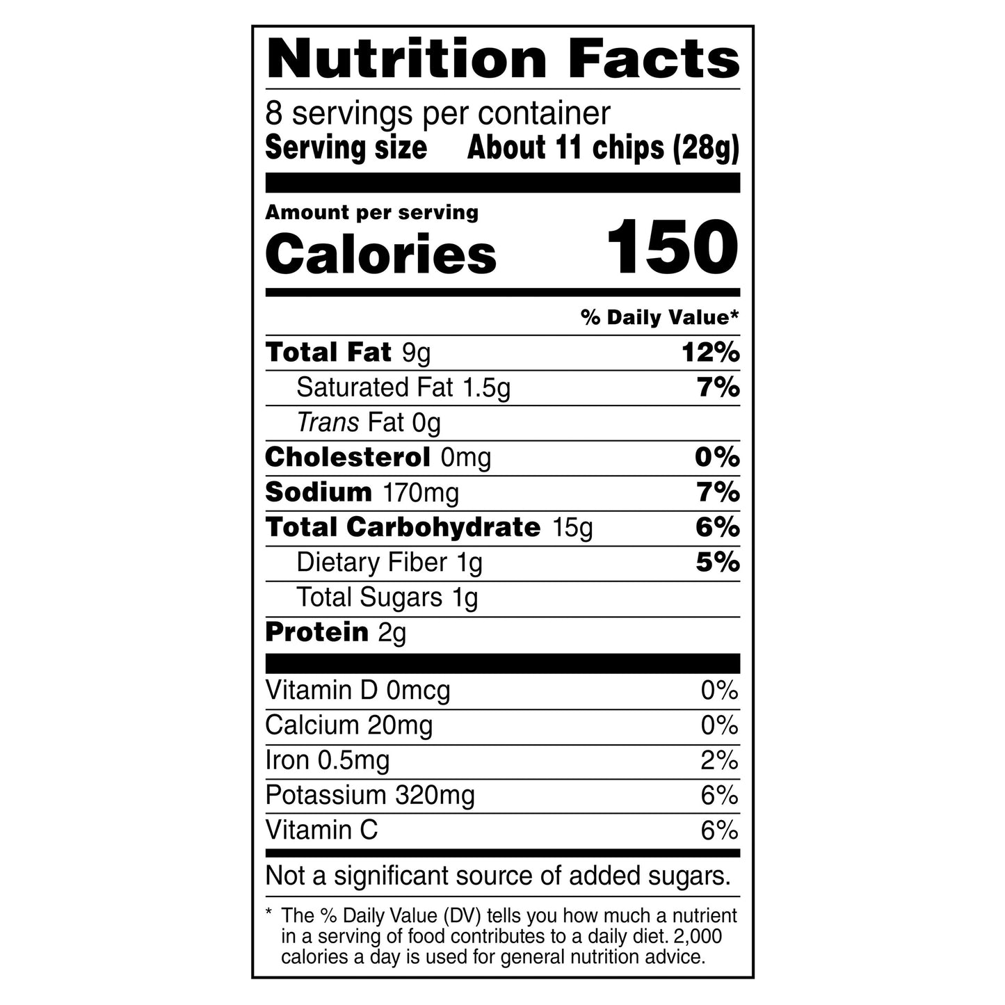 Ruffles Potato Chips Jalapeno Ranch Flavored 8.0 Oz