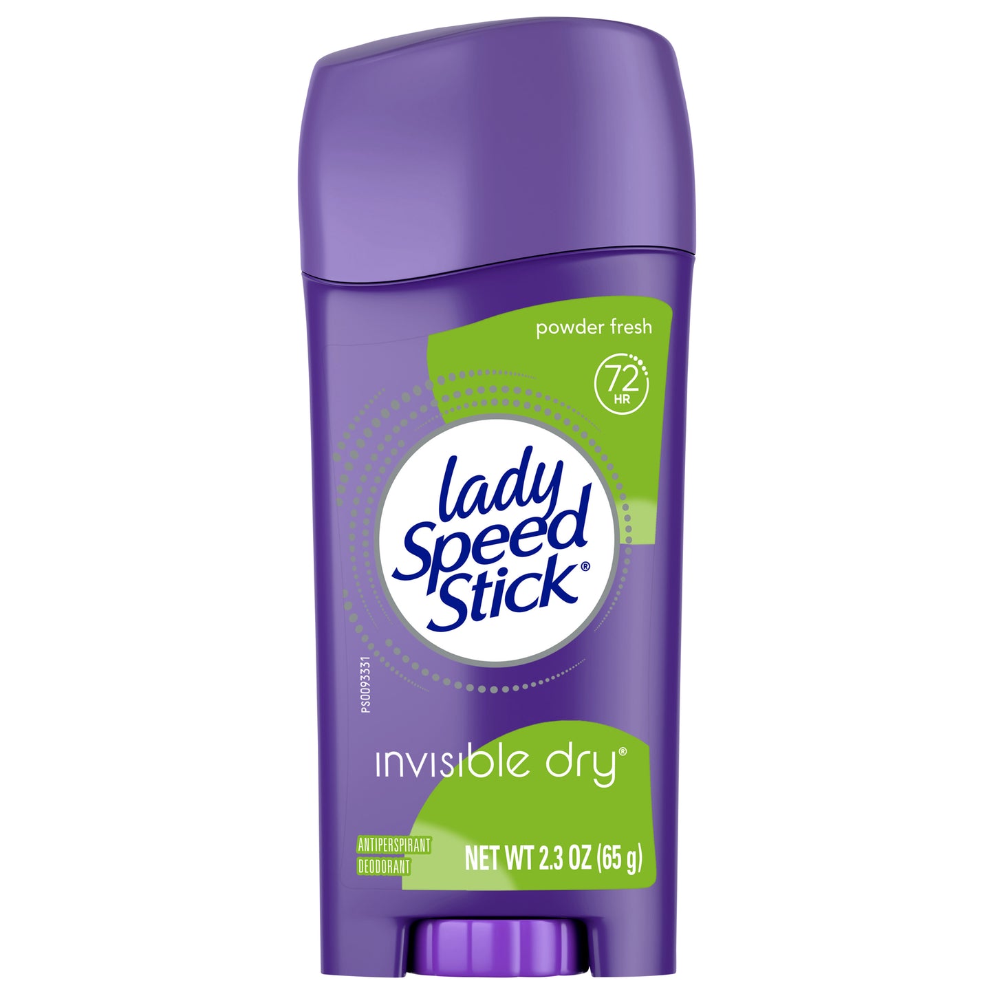 Lady Speed Stick Invisible Dry Antiperspirant Deodorant, Powder Fresh, 2.3oz