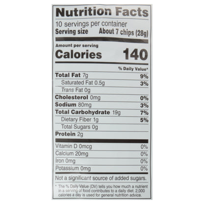 Tostitos Organic Blue Corn Tortilla Chips 10 oz