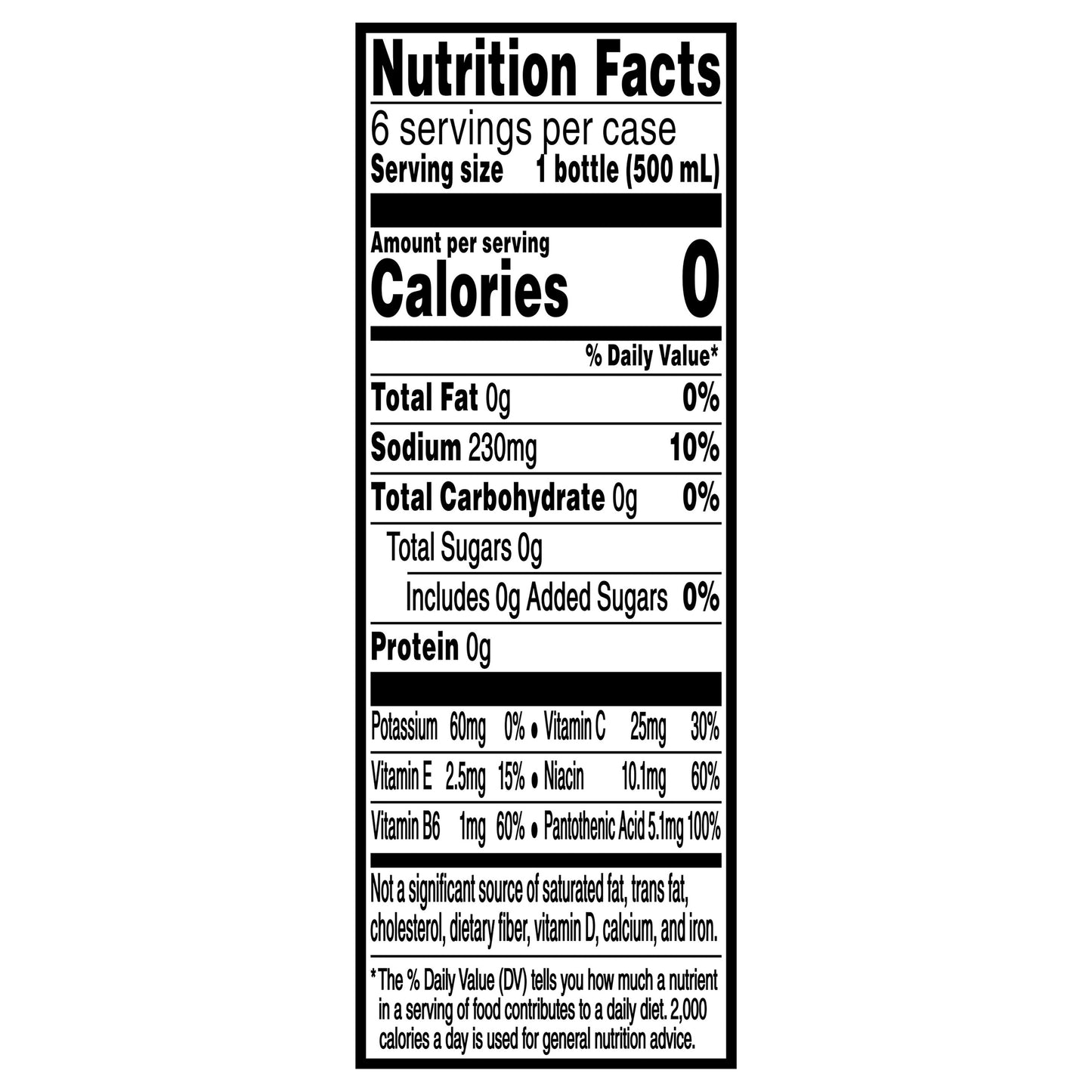 Propel Zero Sugar Electrolyte Water Beverage Grape 16.9 Fl Oz 6 Count