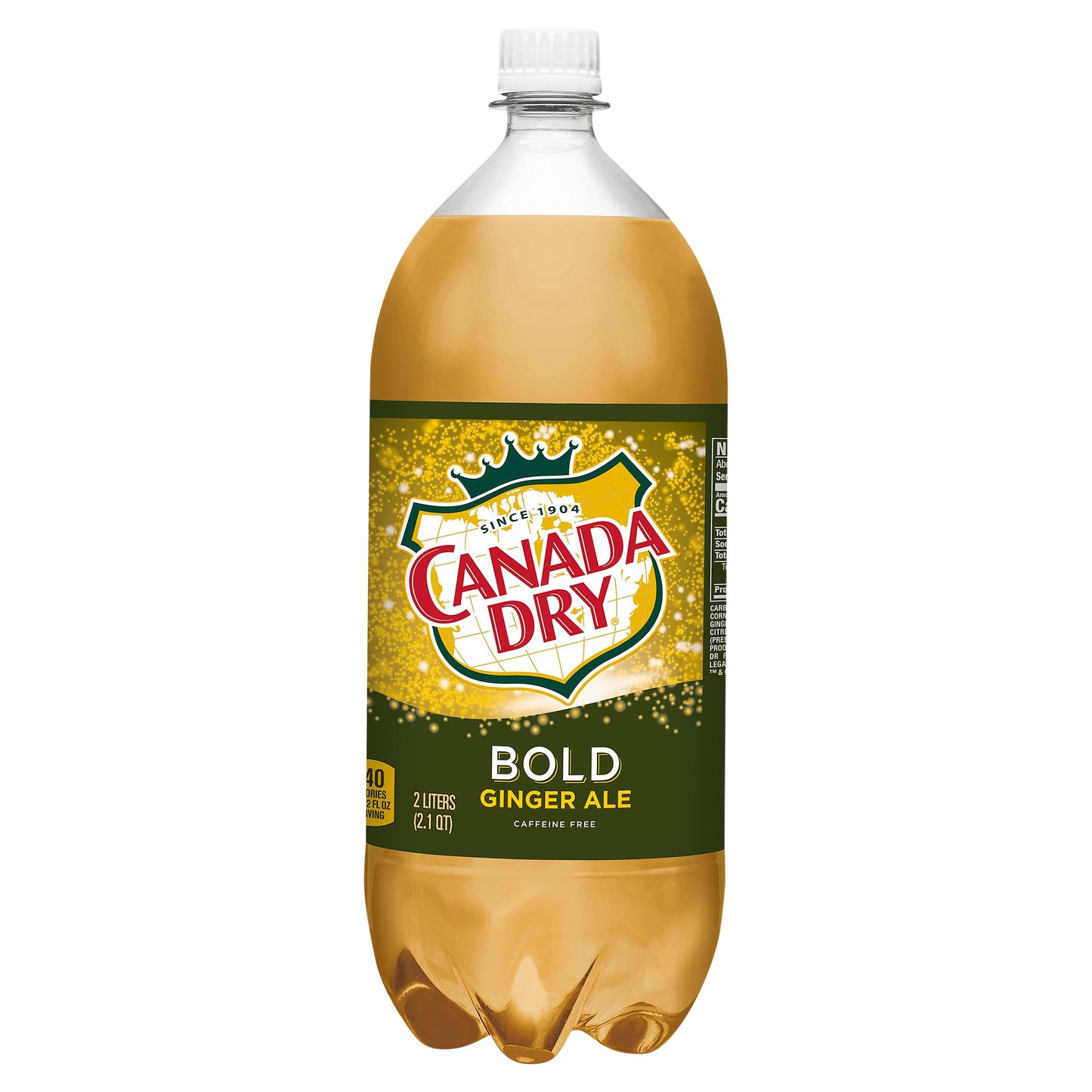 Canada Dry Caffeine Free Bold Ginger Ale 2 lt
