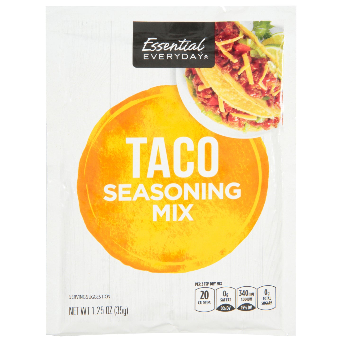 Essential Everyday Taco Seasoning Mix 1.25 oz