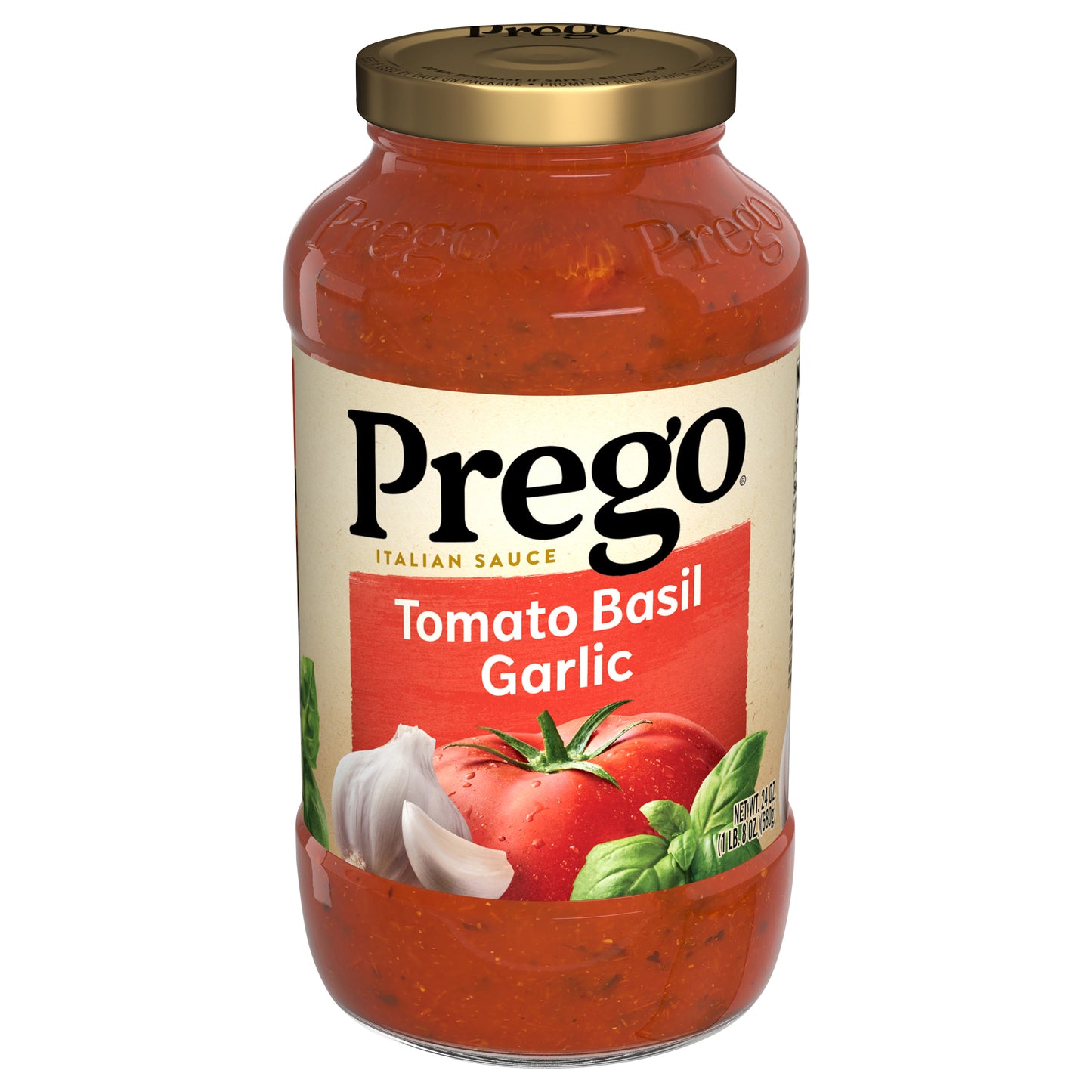 Prego Tomato Basil Garlic Italian Sauce 24 oz