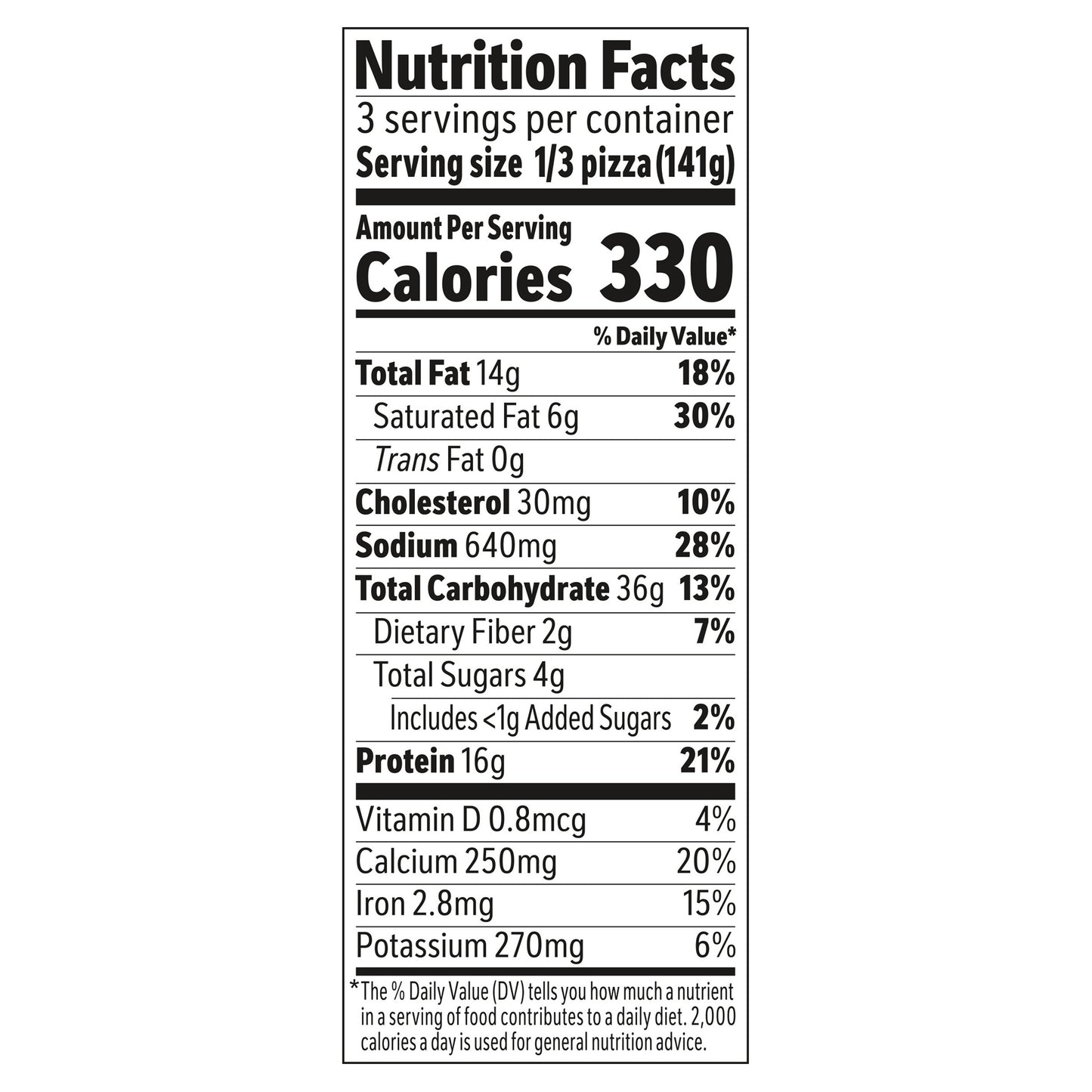 Jack's Original Thin Crust Sausage Frozen Pizza 14.902 oz.