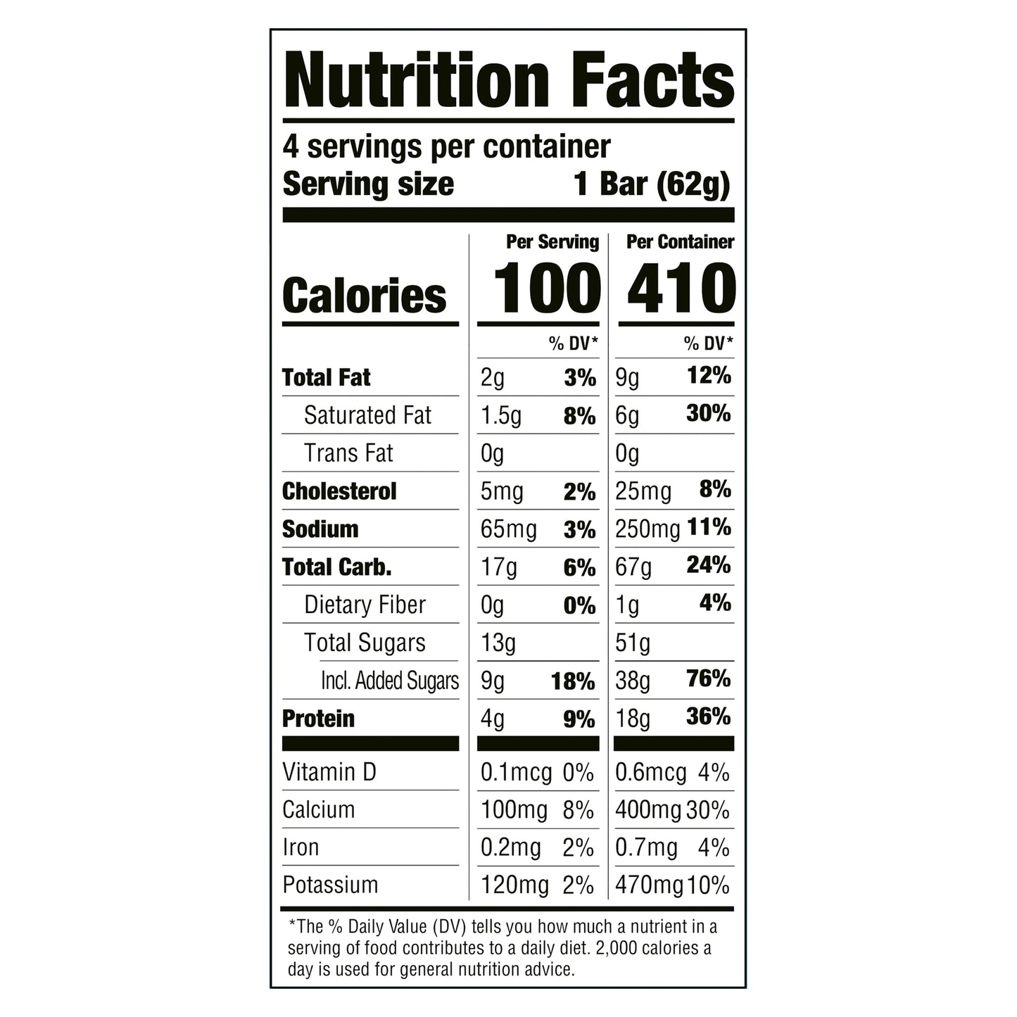 Yasso Yasso Frozen Greek Yogurt Bars Chocolate Chip Cookie Dough Bars 4 3.5fl Oz Bars