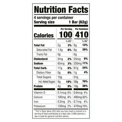 Yasso Yasso Frozen Greek Yogurt Bars Chocolate Chip Cookie Dough Bars 4 3.5fl Oz Bars