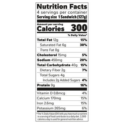 Hot Pockets Meatballs and Mozzarella, Frozen Snacks, Air Fryer Snacks, 9g Protein, 4PK