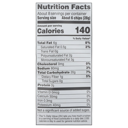 Tostitos Simply Organic Yellow Corn Tortilla Chips with Sea Salt 8.25 oz