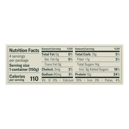 Chobani Nonfat Greek Raspberry on the Bottom Yogurt Value Pack 4 - 5.3 oz Cups