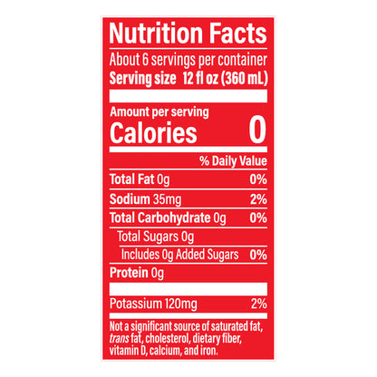 Starry Zero Sugar Soda Lemon Lime Cranberry Blizz 2 Liter