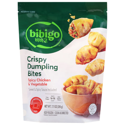 Bibigo Crispy Spicy Chicken & Vegetable Dumpling Bites 7.7 oz