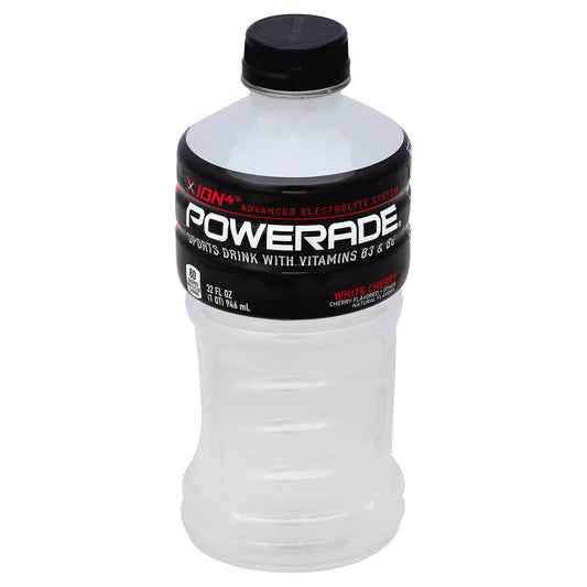 Powerade Sports Drink 32 oz - White Cherry
