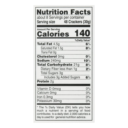 Global Brands Salted Flavored Crackers 8 oz