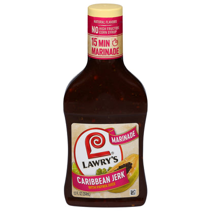 Lawry's Marinade Caribbean Jerk, 12 fl oz