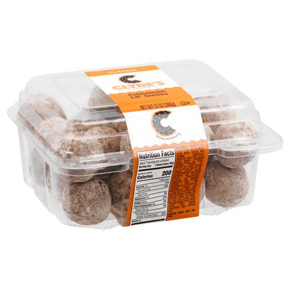 Clydes Classic Cinnamon Lil' Smiles Donuts 12 oz