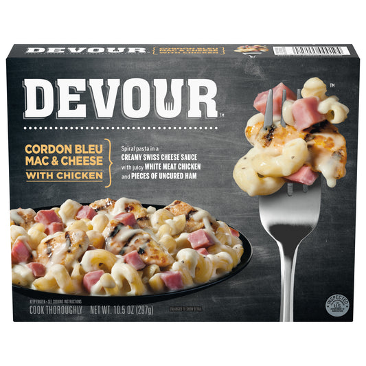 Devour Cordon Bleu Mac & Cheese with Chicken 10.5 oz