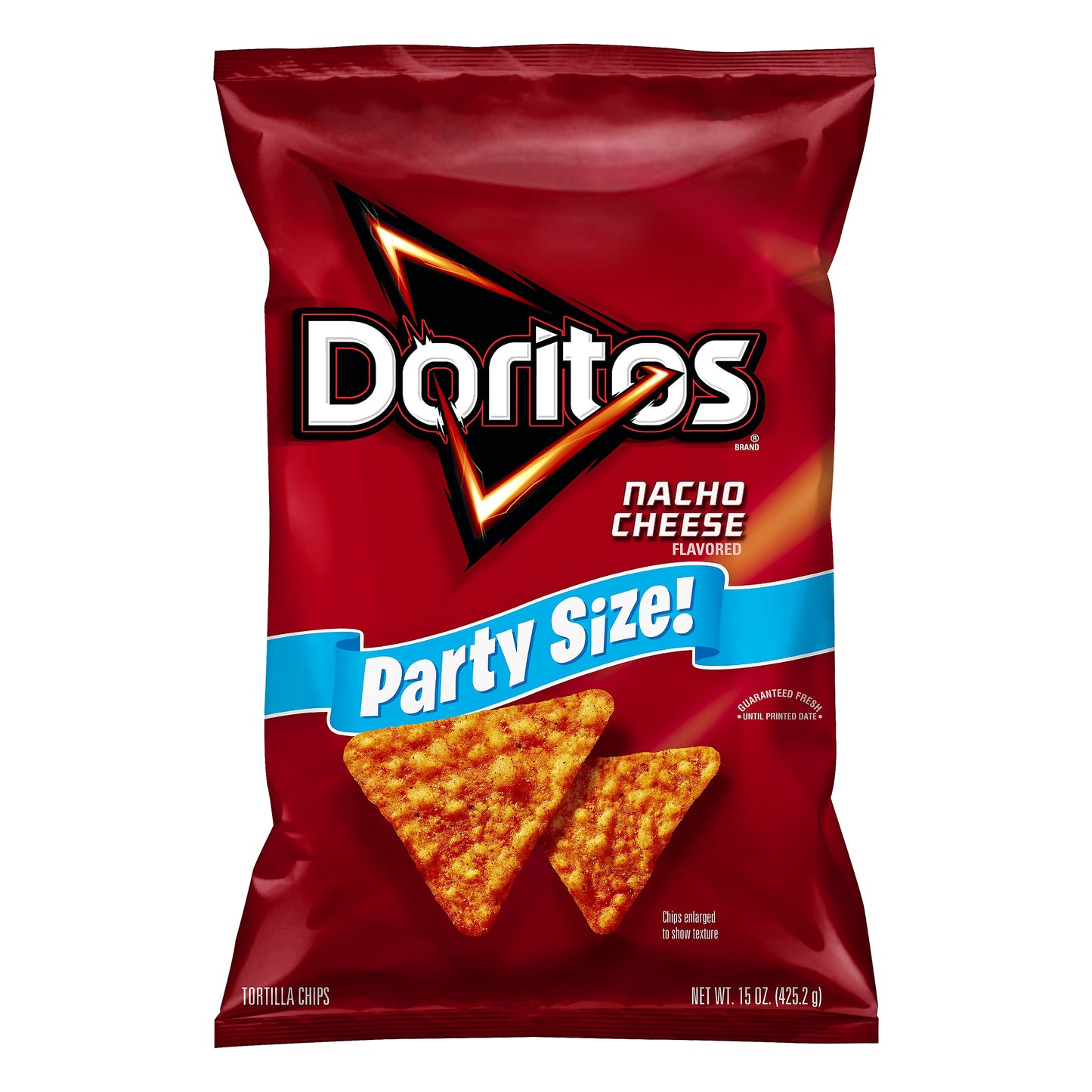 Doritos Party Size Nacho Cheese Flavored Tortilla Chips 15 oz