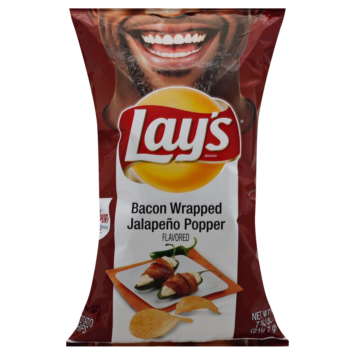 Lays Potato Chips 7.75 oz - Bacon Wrapped Jalapeno