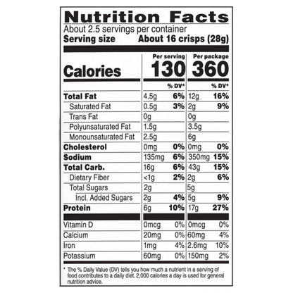 Quaker Protein Rice Crisps Chocolate Caramel 2.6 Oz