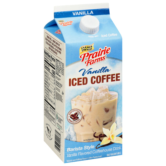 Prairie Farms Barista Style Vanilla Iced Coffee 0.5 gl