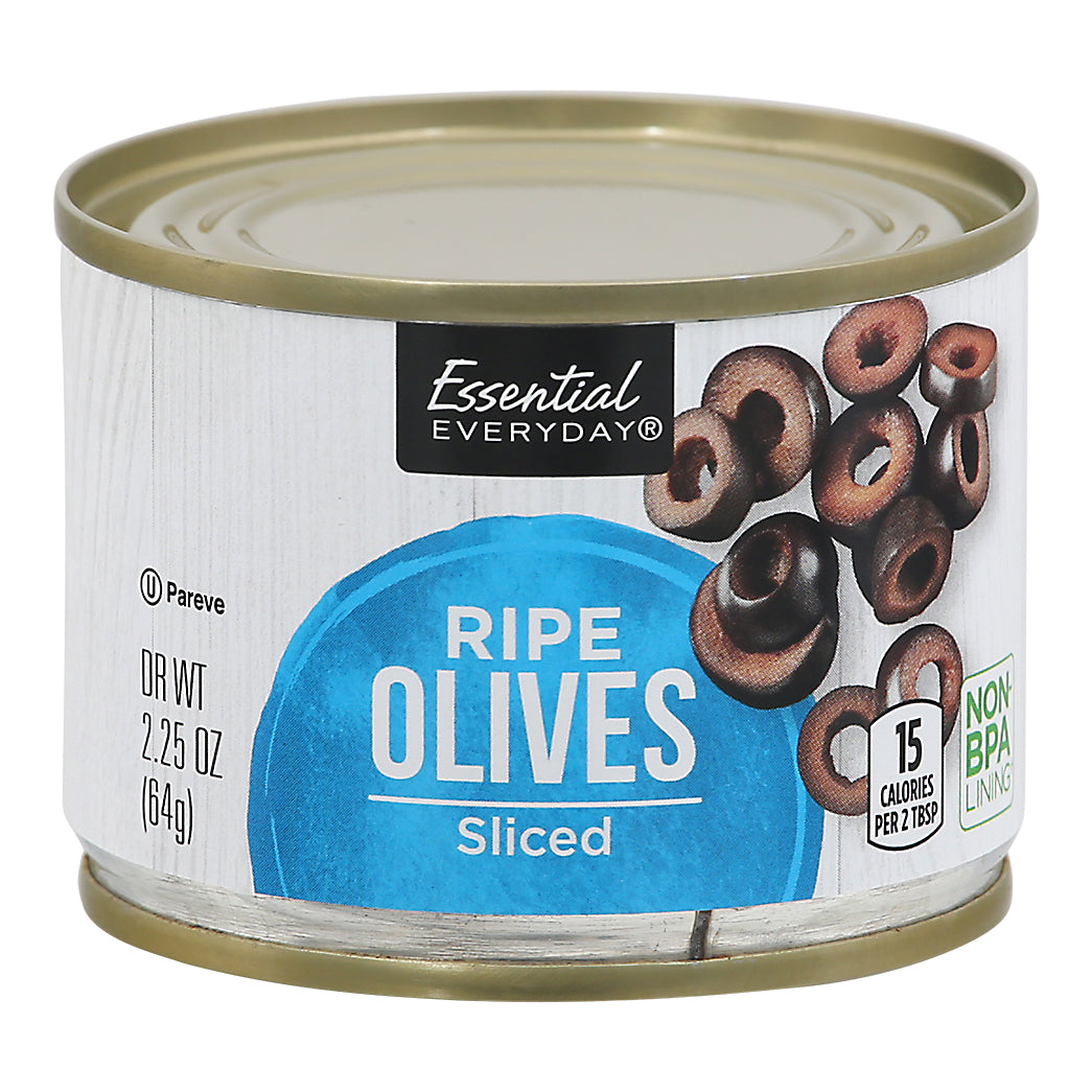 Essential Everyday Sliced Ripe Olives 2.25 oz