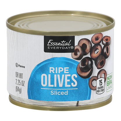 Essential Everyday Sliced Ripe Olives 2.25 oz
