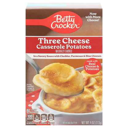 Betty Crocker Three Cheese Casserole Potatoes 4 oz