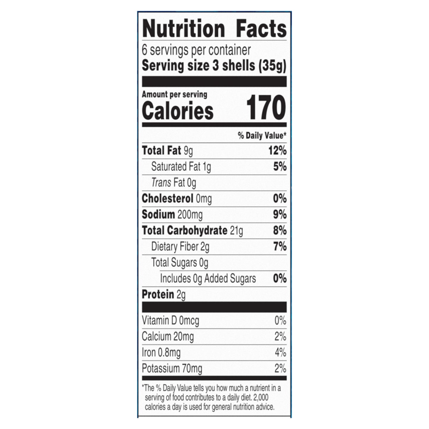 Ortega Yellow Corn Taco Shells, 18 Count, 7.4 oz